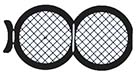 EM-Tec folding TEM support grids, 100/100 mesh, 205/205 μm hole, 49/49 μm bar